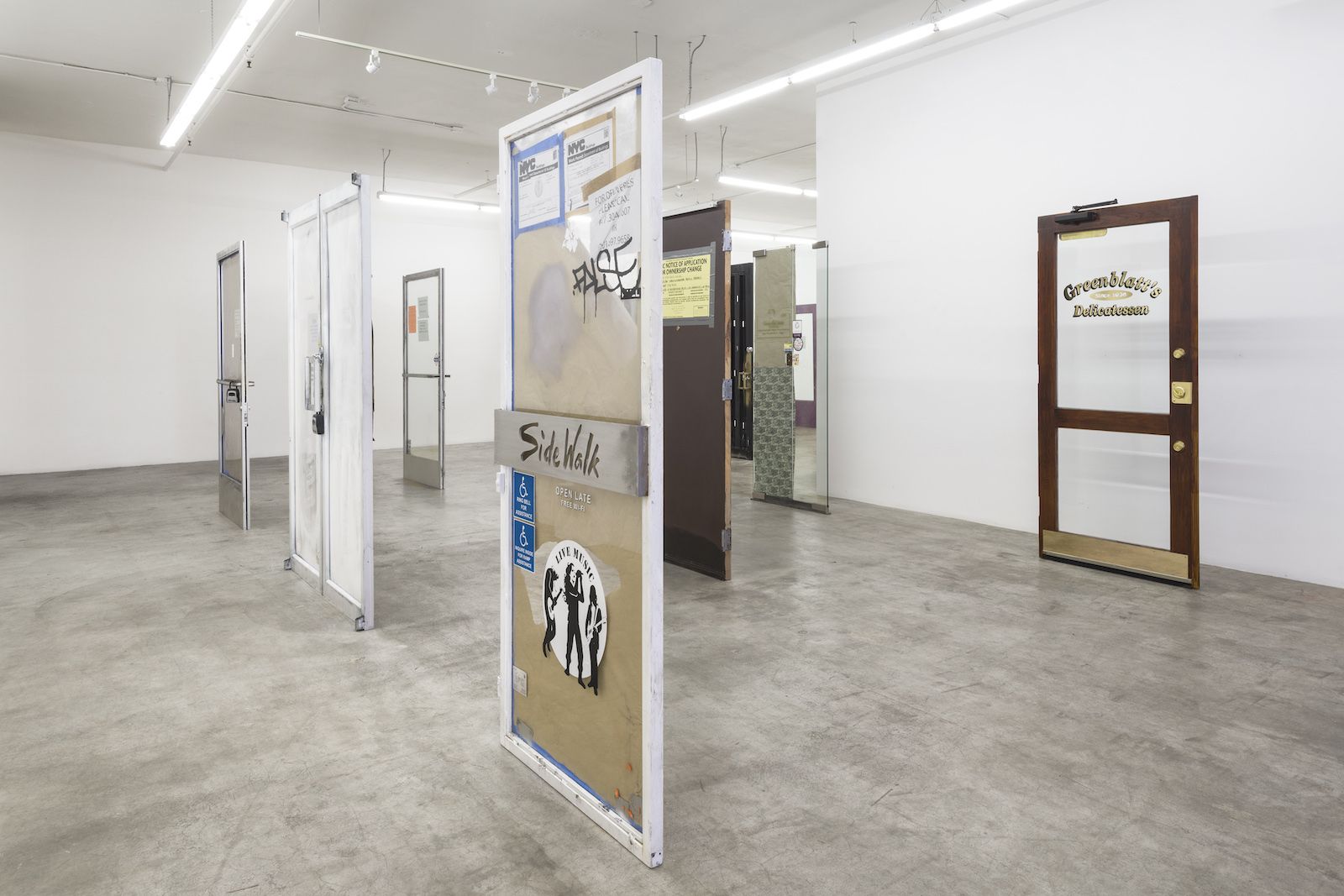 Fiona Connor, My muse is my memory, an archive of Closed Down Clubs at Château Shatto, photo 7