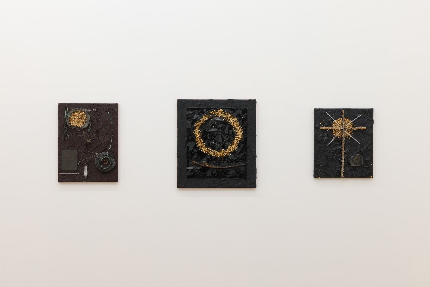 Derek Jarman, The Black Paintings: A Chronology Part II, 1988-1991 at Amanda Wilkinson, photo 4