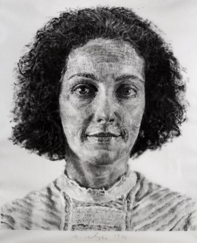 Chuck Close, Fingerprint Paintings and Drawings, 1978-86 at Craig Starr Gallery, photo 2