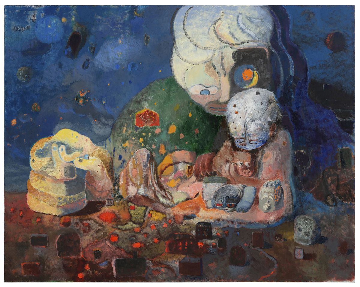 Qiu Xiaofei, Divination at Pace Gallery, photo 2