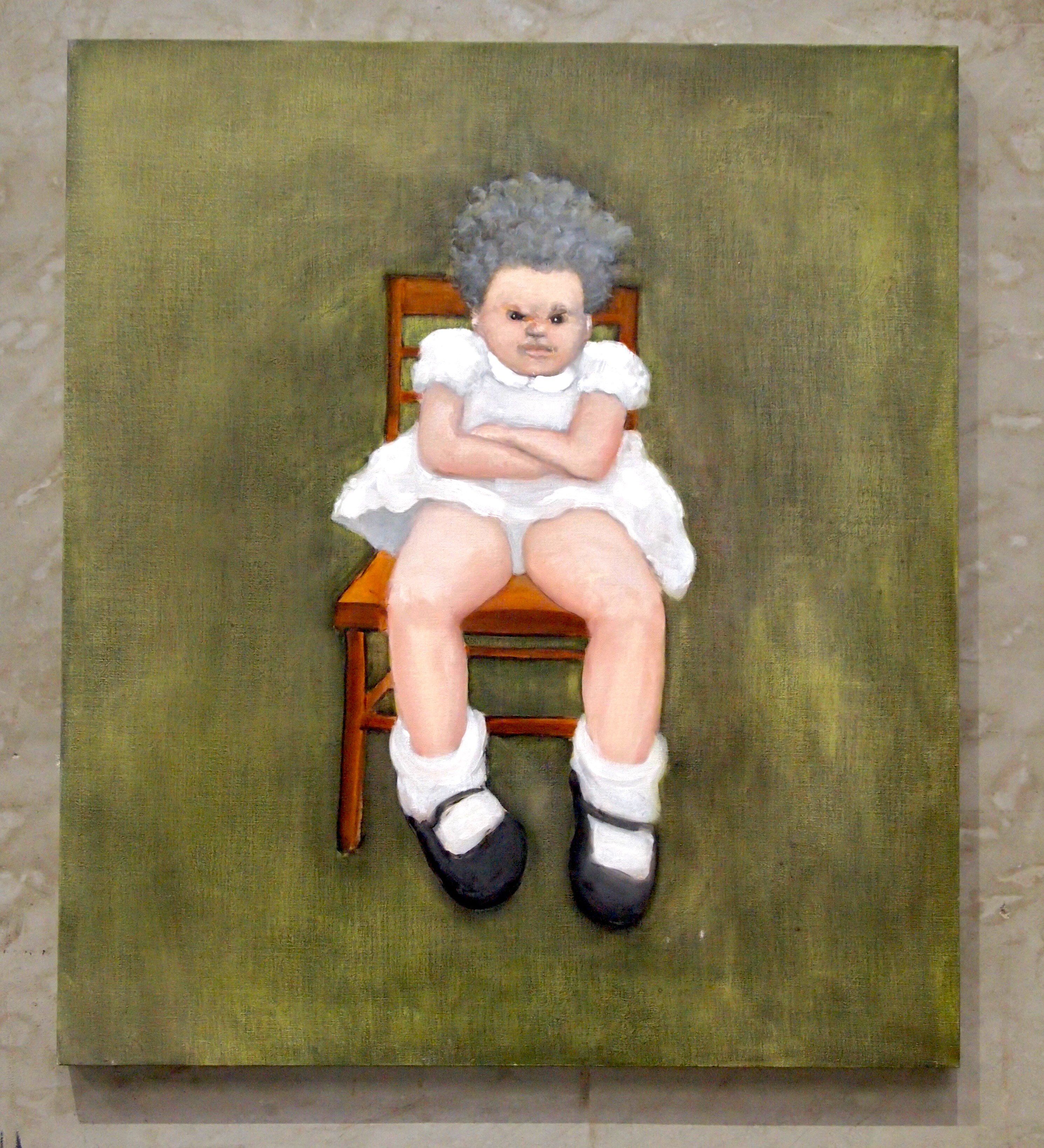 Kim Dingle, I Will Be Your Server (The Lost Supper Paintings) at Susanne Vielmetter, photo 2