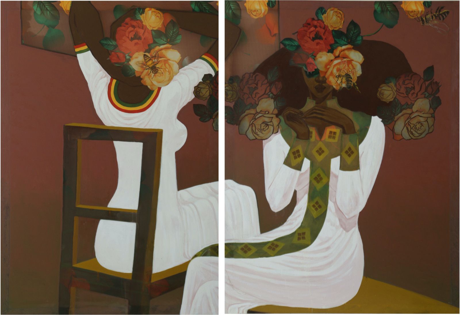 Hana Yilma Godine, A Hair Salon in Addis Ababa at Rachel Uffner, photo 3