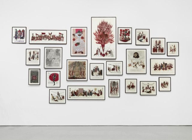 Marcel Dzama, Marcel Dzama at David Zwirner, photo 3