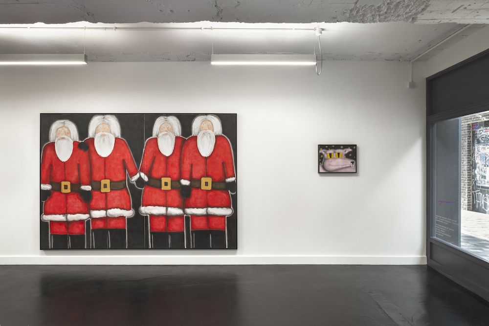Andrew Sim, Four Rainbows, Three Werewolves, Four Trees, Four Santas & Five Horses (One With Wings) at Beyond The Modern Institute, photo 4