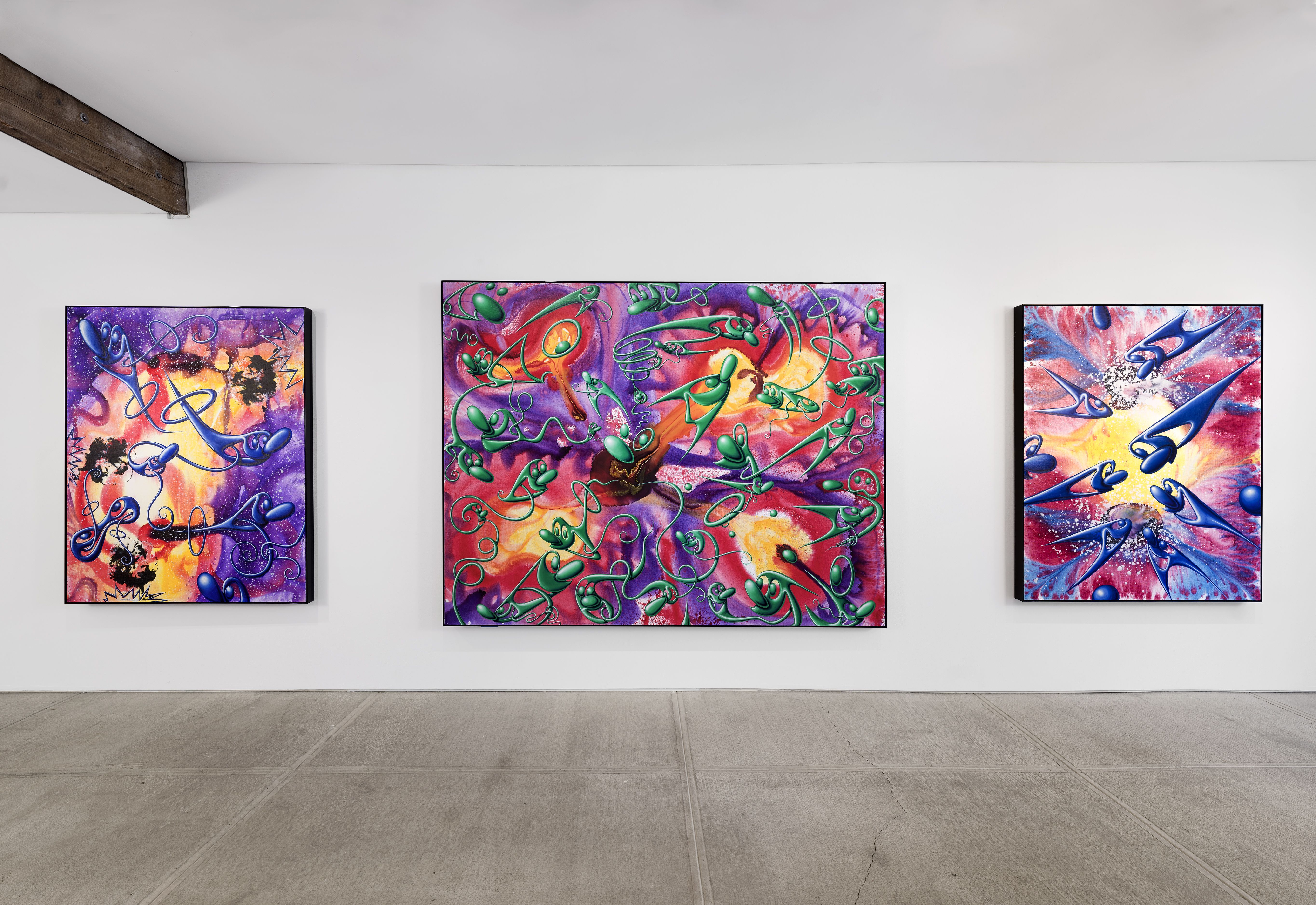 Kenny Scharf, Mythologeez at Totah, photo 2