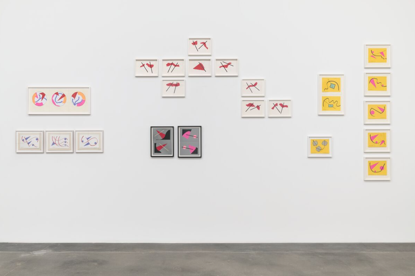 Geta Brătescu, The Power of the Line at Hauser & Wirth, photo 2