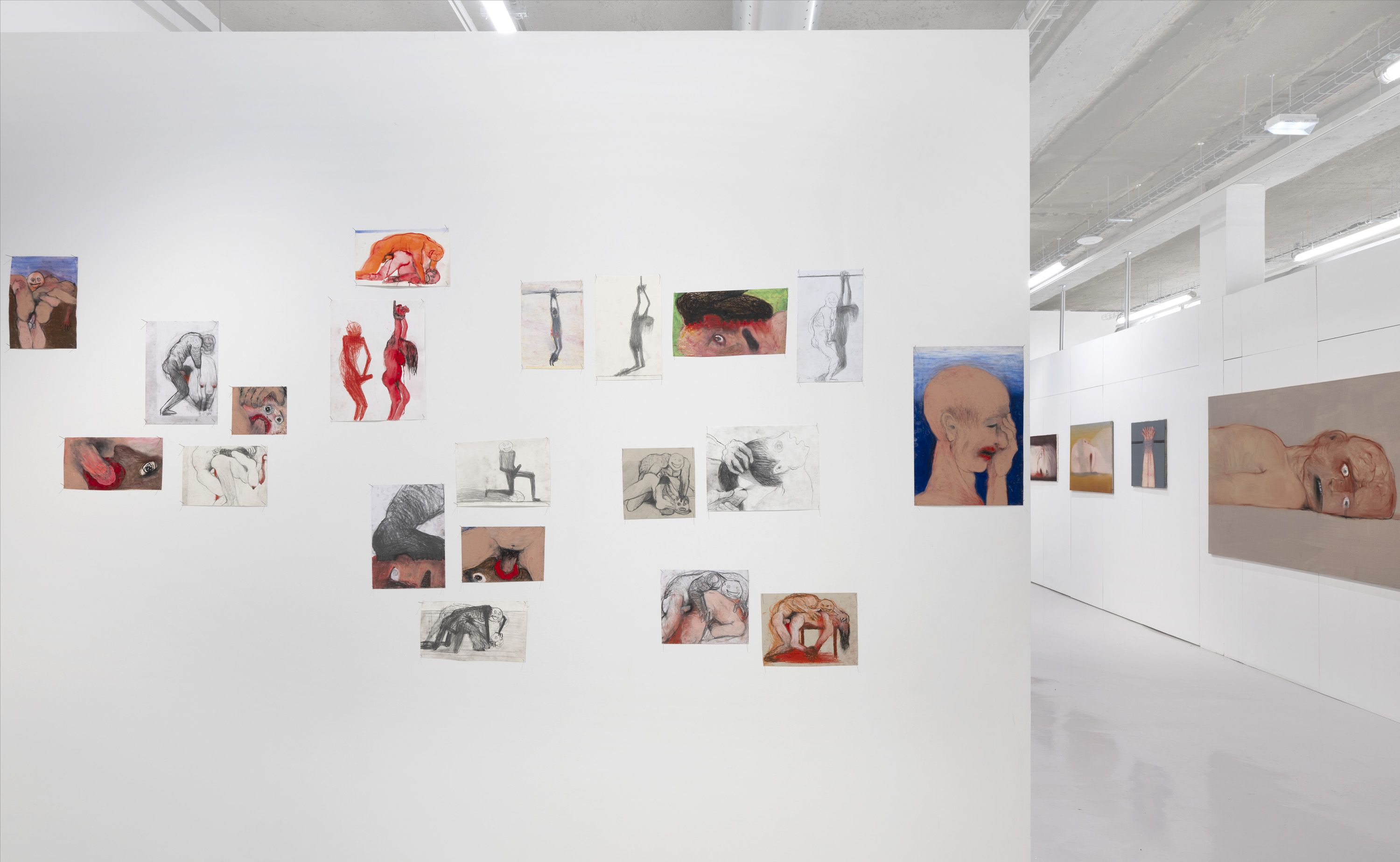 Miriam Cahn, Devoir-Pleurer at Jocelyn Wolff, photo 5