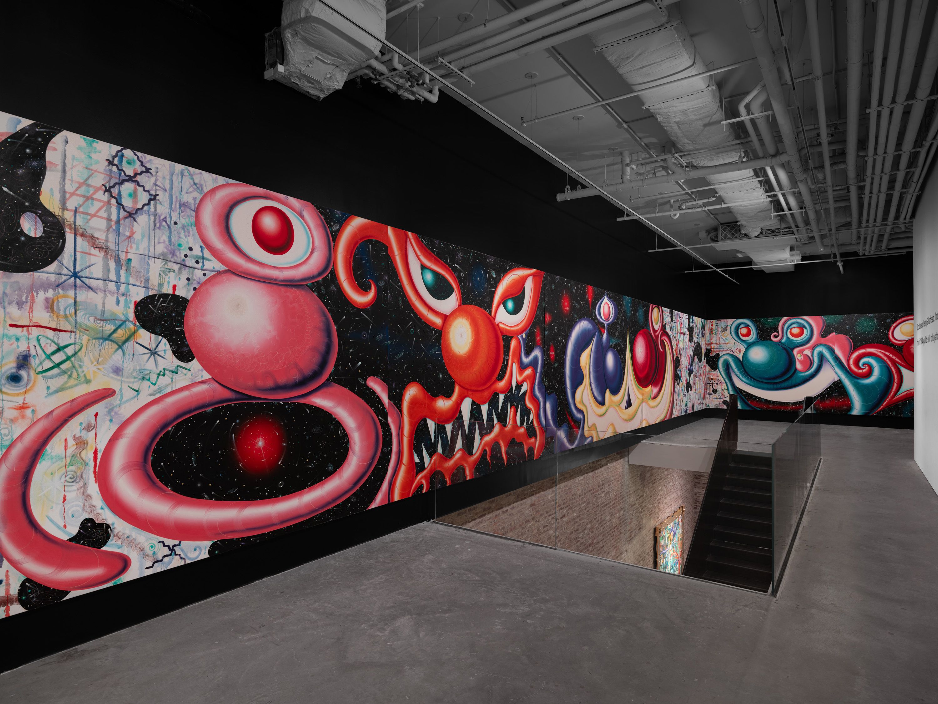 Kenny Scharf, Space Travel at 60 White, photo 2