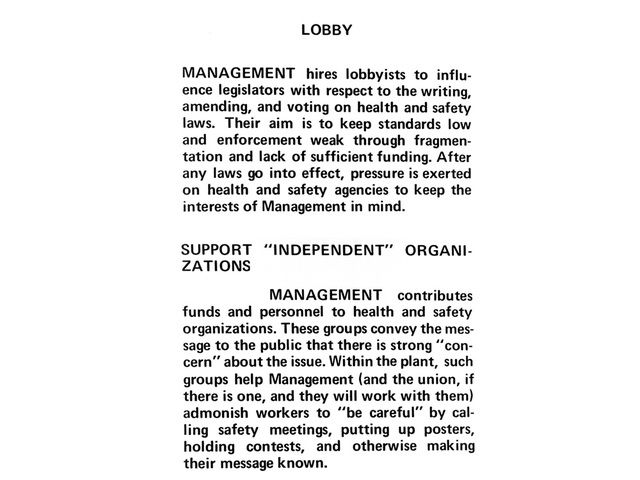 Fred Lonidier, The Health And Safety Game, 1976 at Essex Street, photo 14