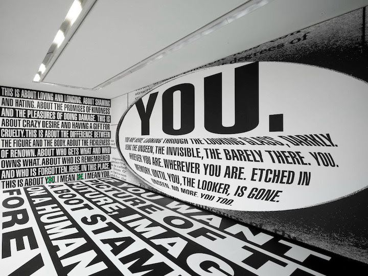 Barbara Kruger, Thinking of You. I Mean Me. I Mean You. at Serpentine South Gallery, photo 2