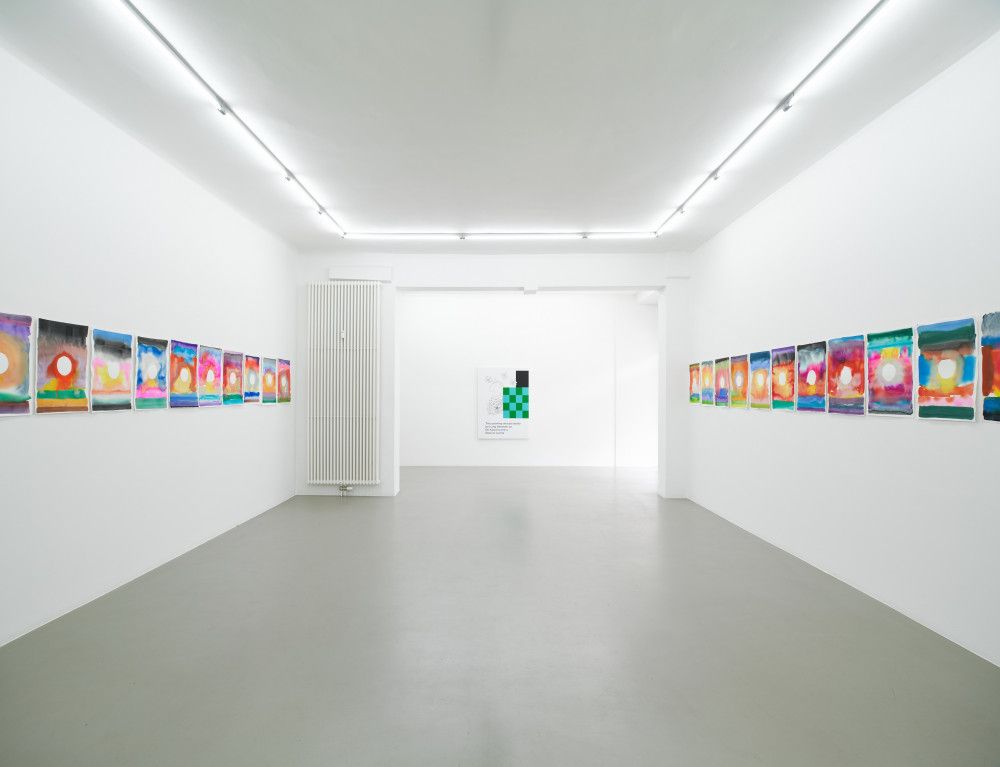 Jonathan Monk, Not a Cloud in the Sky (A Summer Group Show) at Meyer Riegger, photo 3