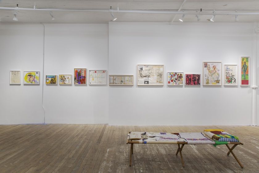 Susan Cianciolo, Spirit Guides: Paintings 1990 - 2020 at Bridget Donahue, photo 7
