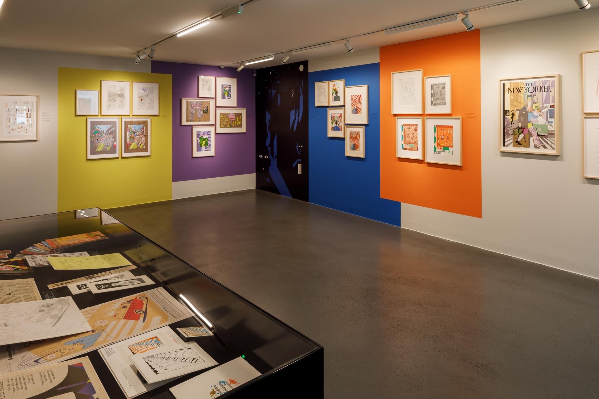 Richard McGuire, Then and There, Here and Now at Cartoonmuseum Basel, photo 2