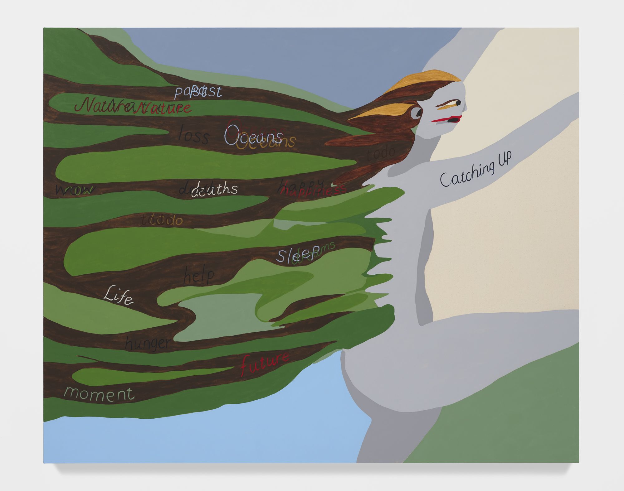 Mia Enell, Large Paintings at Bienvenu Steinberg & J, photo 3