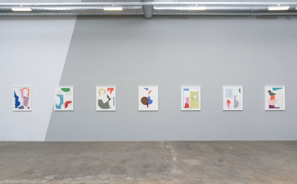 Ulrike Müller, On Edge at Vielmetter, photo 3