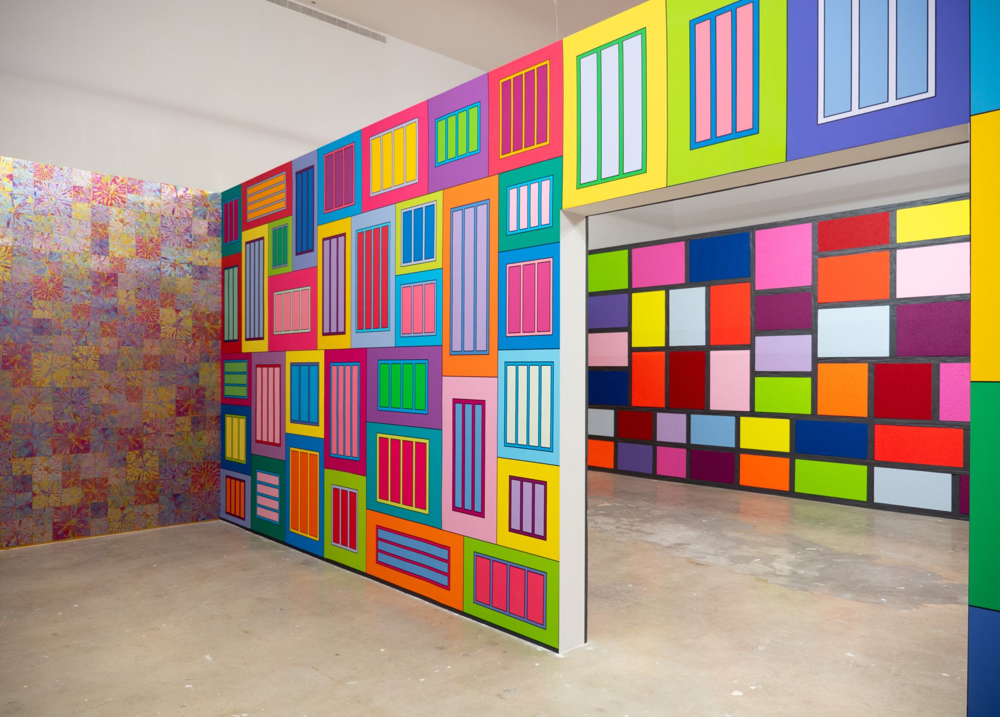 Peter Halley, The Mirror Stage at NSU Art Museum Fort Lauderdale, photo 3