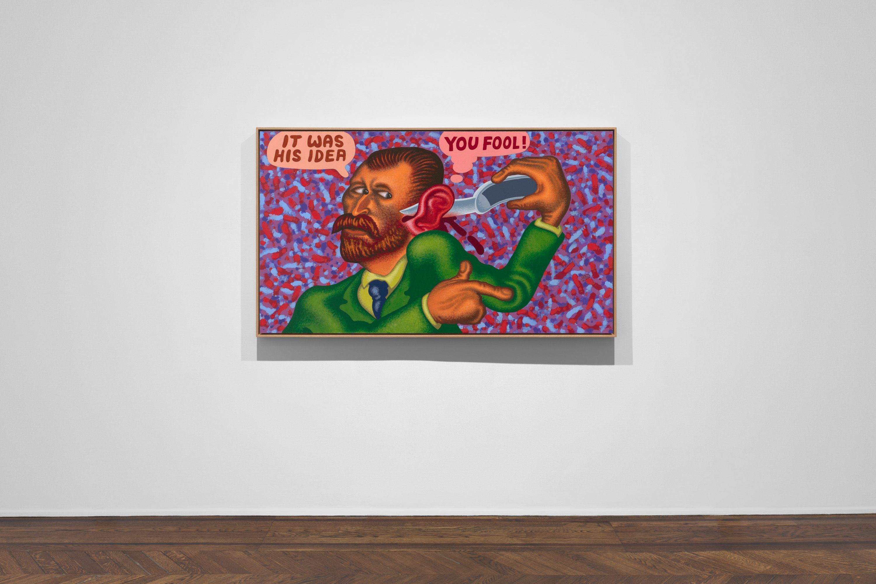Peter Saul, New Paintings at Michael Werner, photo 9