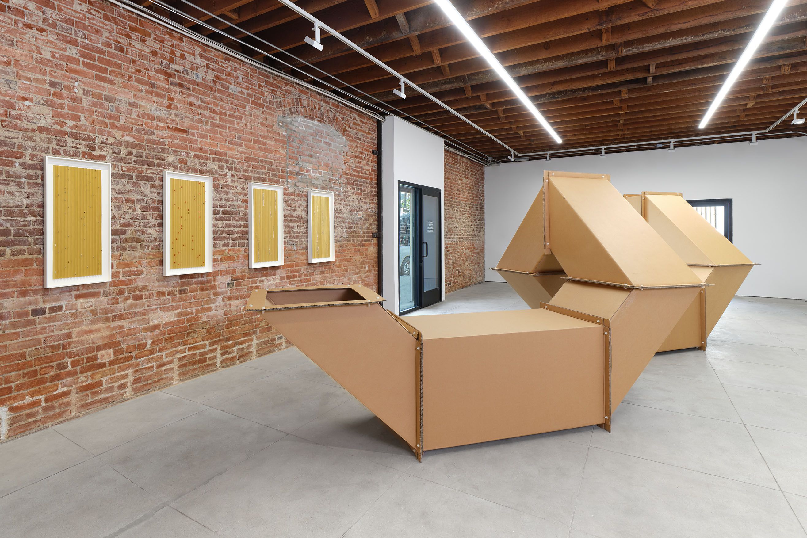 Charlotte Posenenske & Alice Channer, Charlotte Posenenske & Alice Channer at Okey Dokey Konrad Fischer, photo 11
