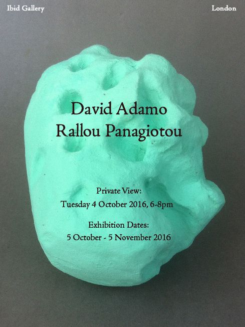 David Adamo & Rallou Panagiotou, David Adamo & Rallou Panagiotou at Ibid, photo 3