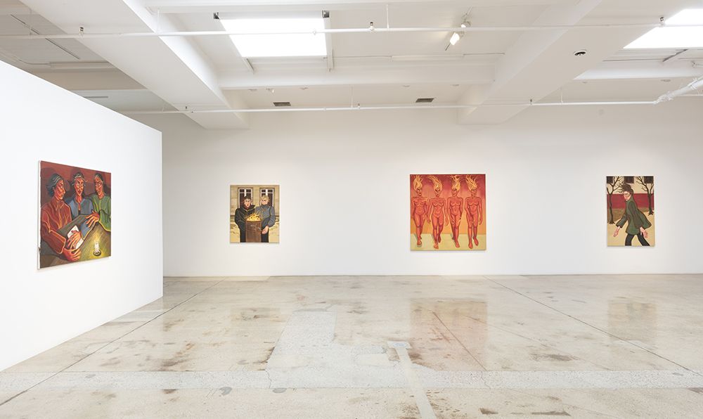 Ania Hobson, Playing With Fire at Steve Turner, photo 2