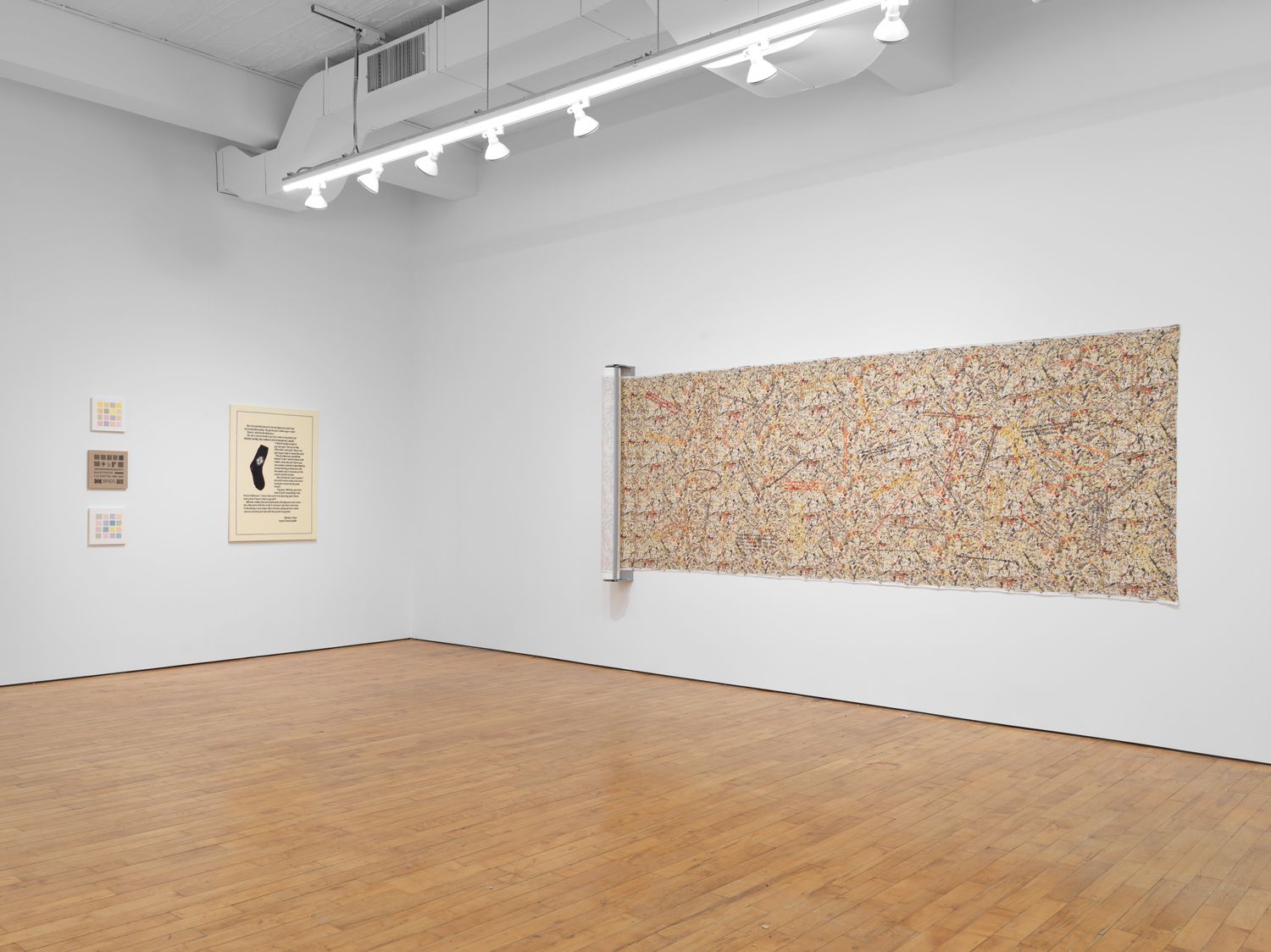 Elaine Reichek, Material Girl at Marinaro, photo 6