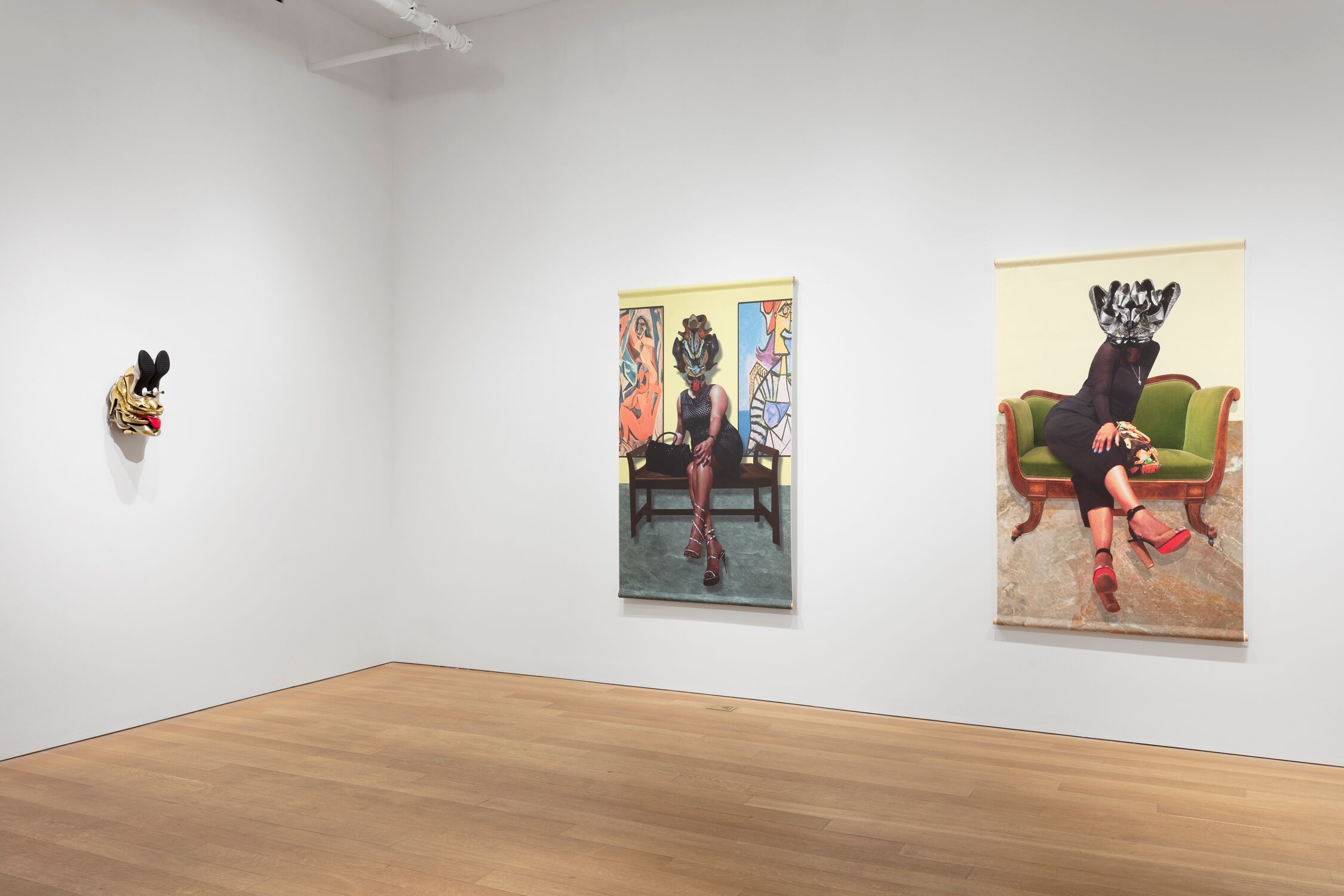 Willie Cole, Bella Figura at Alexander and Bonin, photo 2