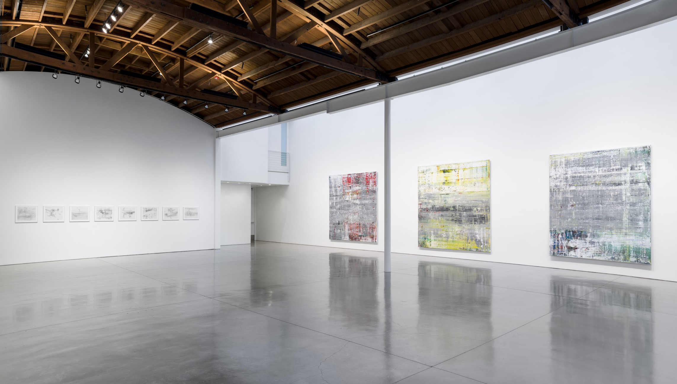 Gerhard Richter, Cage Paintings at Gagosian, photo 3