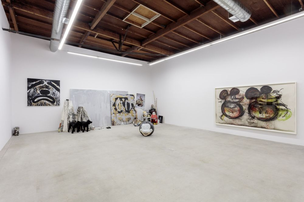 Joyce Pensato, L.A. Show at Grice Bench, photo 8