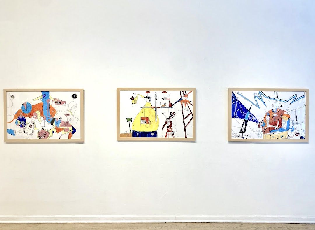 Jason McLean, I’m as Normal as Blueberry Pie at Van Der Plas Gallery, photo 4