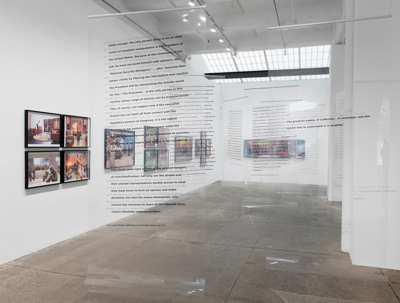 Martha Rosler, Truth Is/Is Not at Lelong & Co, photo 2