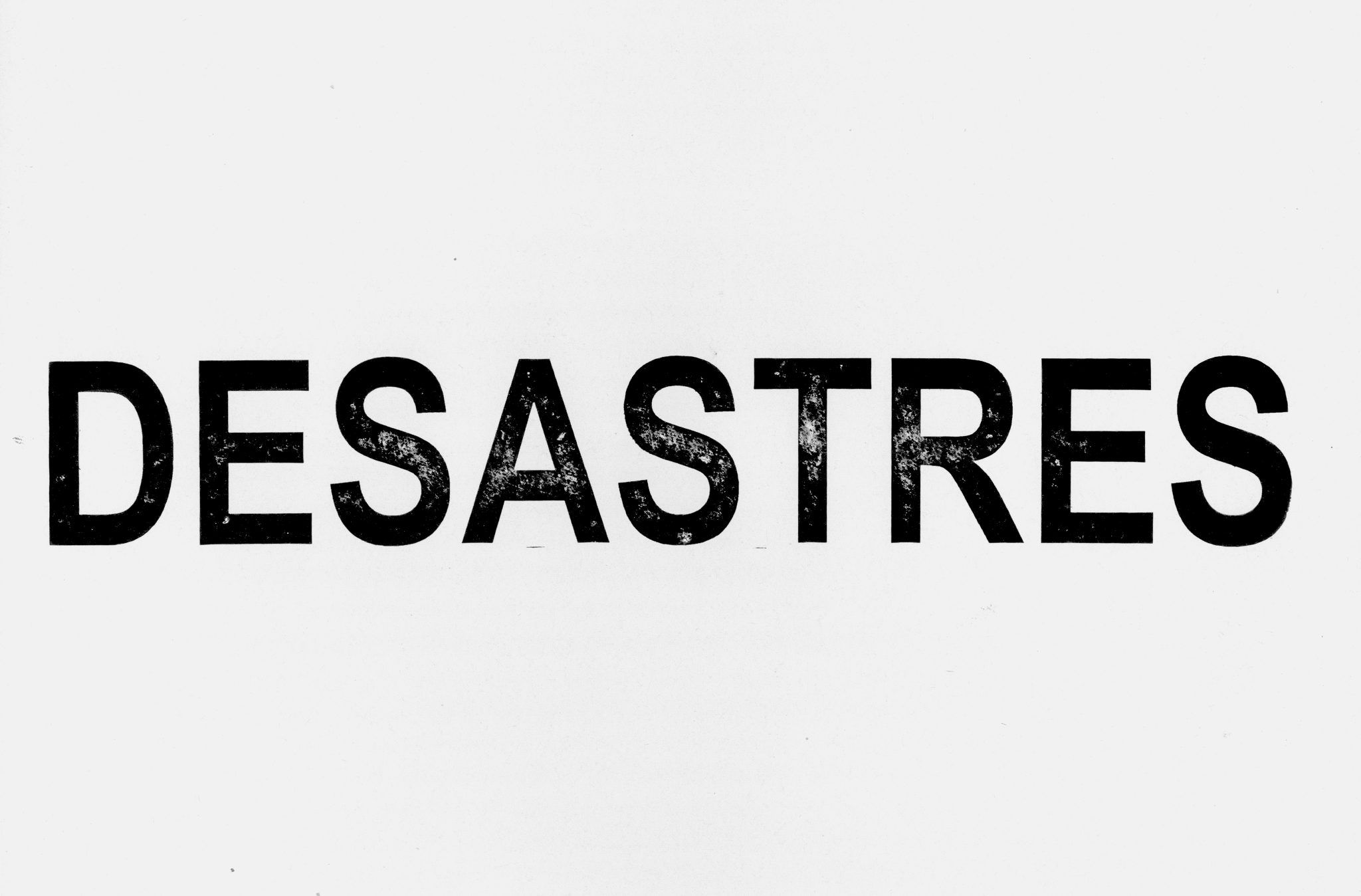 Marco Fusinato, Desastres at Australian Pavilion, photo 2