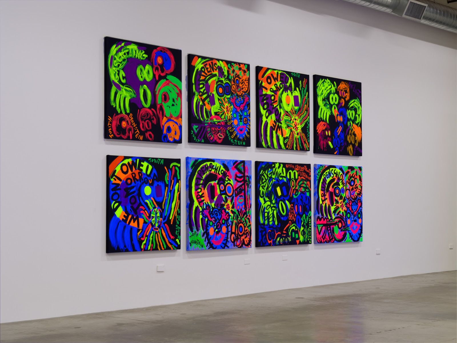 Judith Bernstein, We Don’t Owe U a Tomorrow at The Box, photo 2