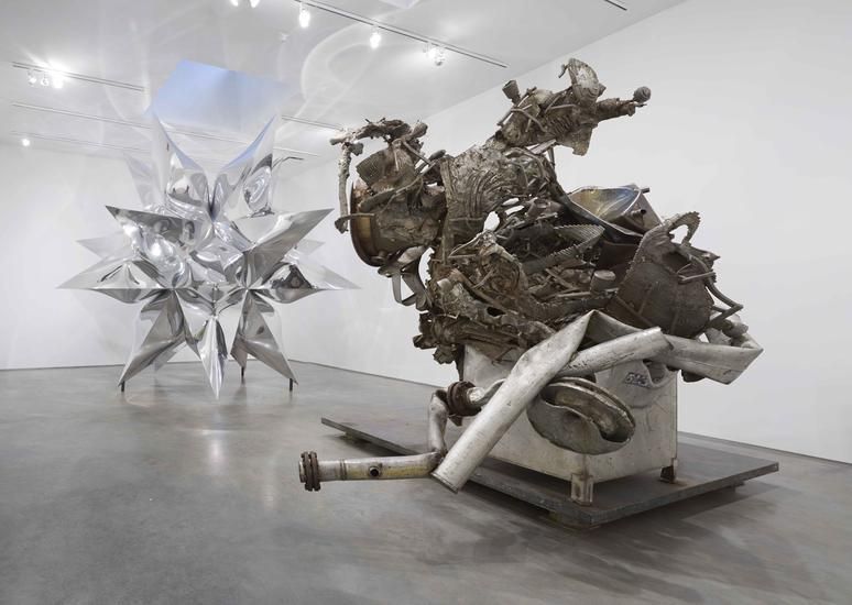 Frank Stella, Sculpture at Marianne Boesky Gallery, photo 3