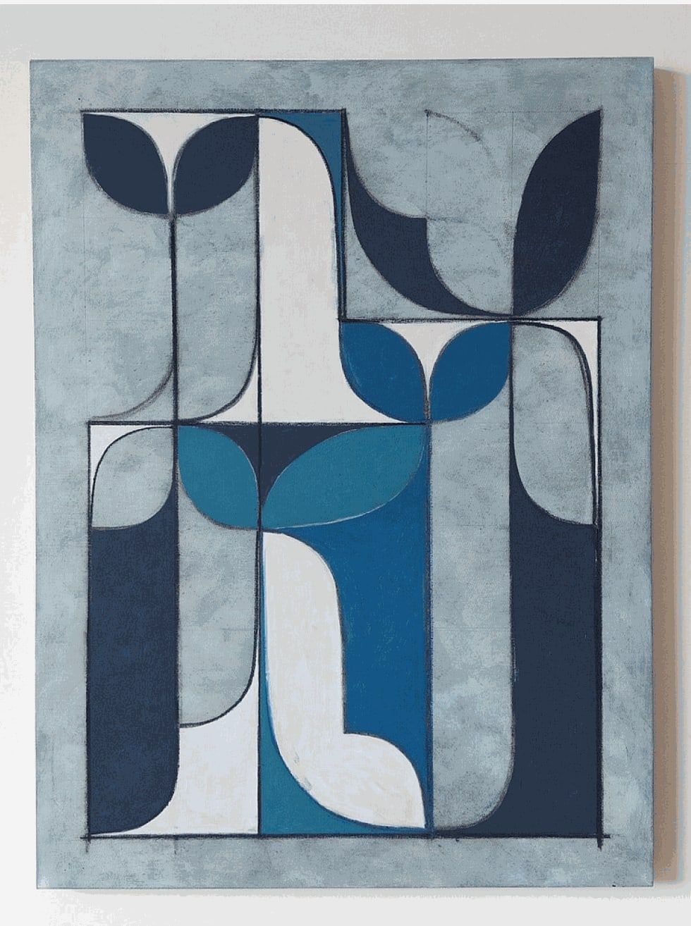 Kamrooz Aram, The Turquoise Agenda at Anton Kern Window, photo 2