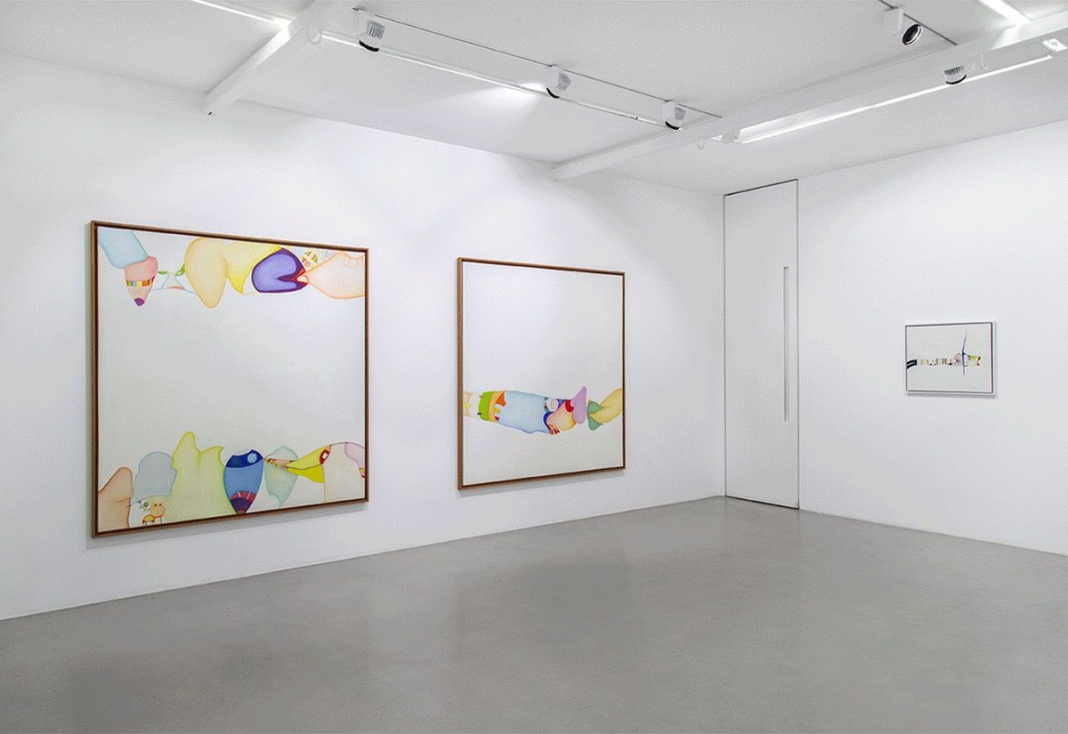 Huguette Caland, Les Années Parisiennes (1970-1987) at Mennour, photo 3