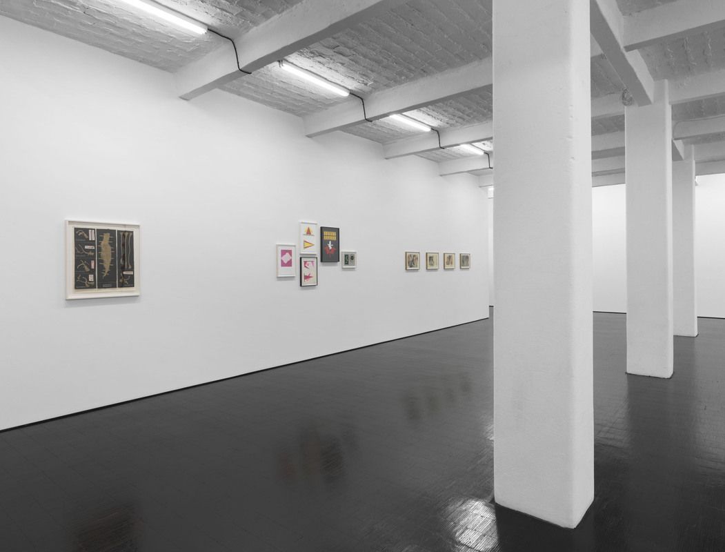 Geta Brătescu, Collages and Drawings at Barbara Weiss, photo 3