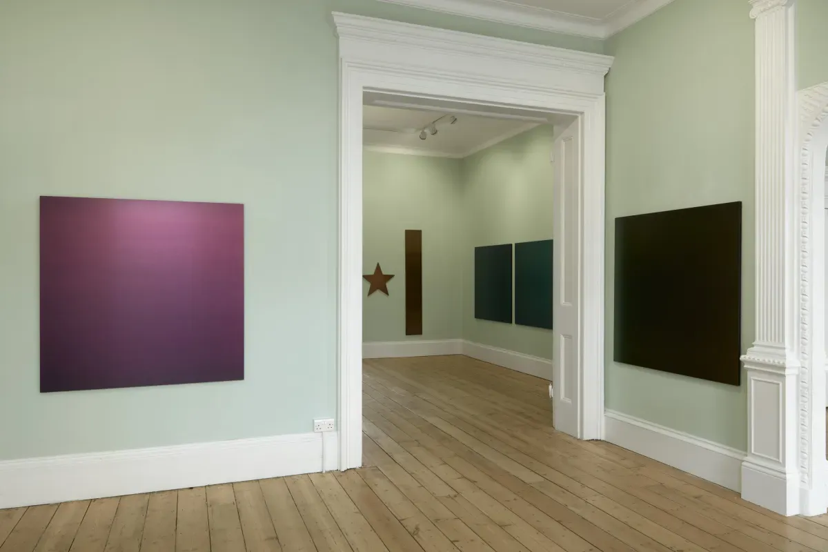 Olivier Mosset, On the Lost Highway at Massimo De Carlo, photo 9