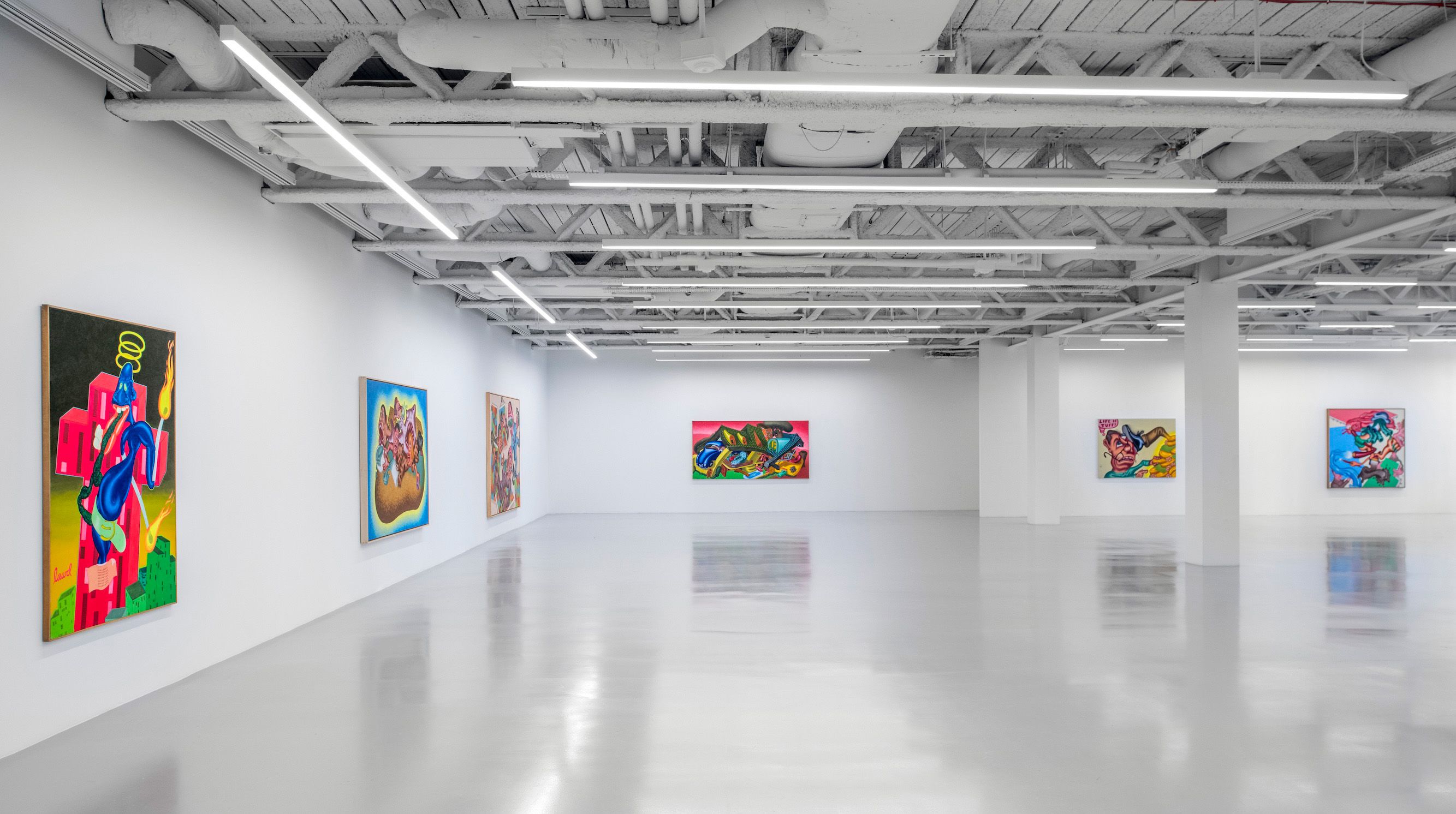 Peter Saul, Peter Saul at Saatchi Yates, photo 2