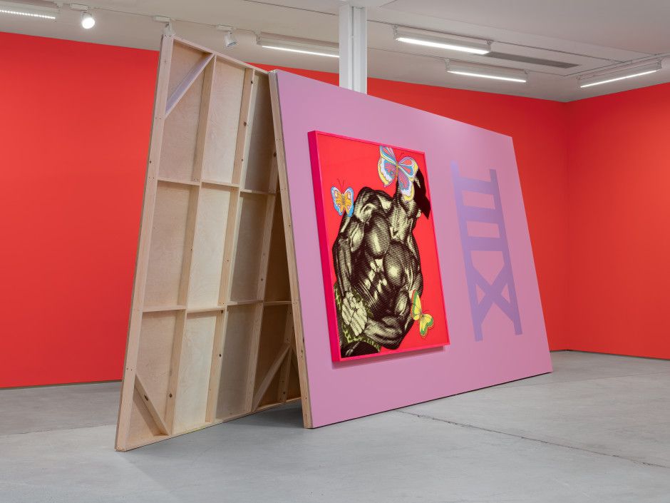 Alex Da Corte, Helter Shelter or: The Red Show! or… at Sadie Coles, photo 5