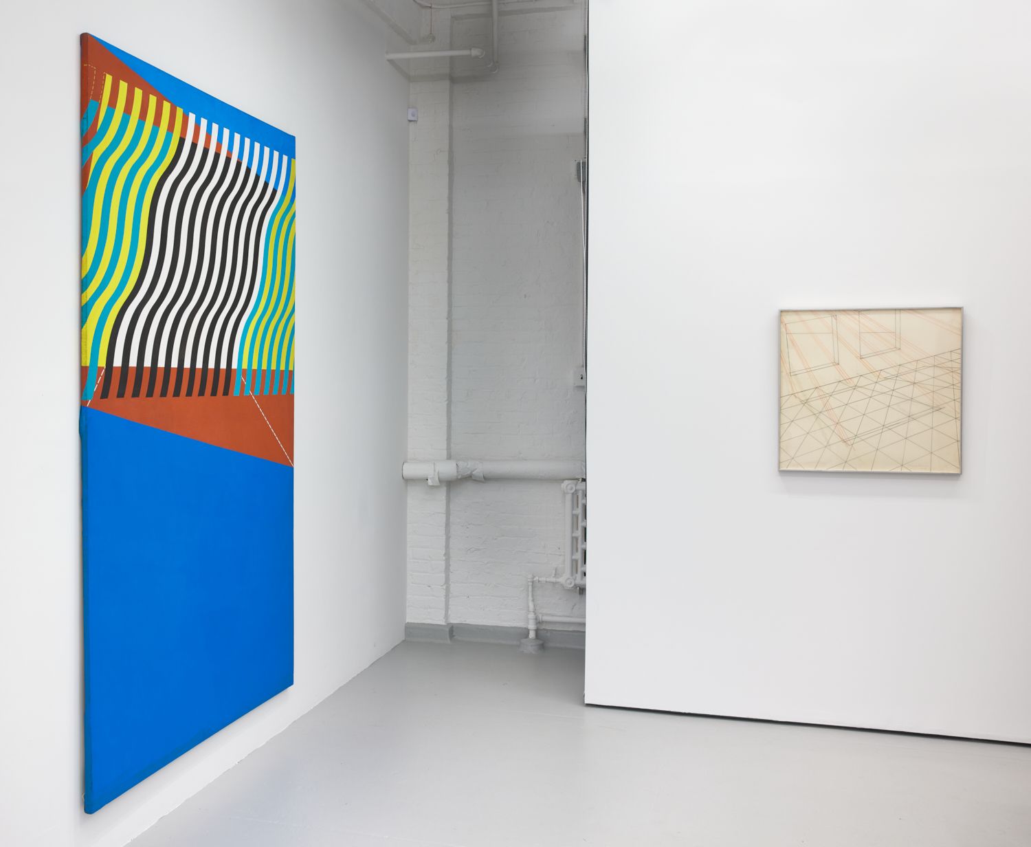 Ronald Davis, Optical, Shaped and Color Abstractions: Paintings 1963 - 1965 at David Richard Gallery, photo 6