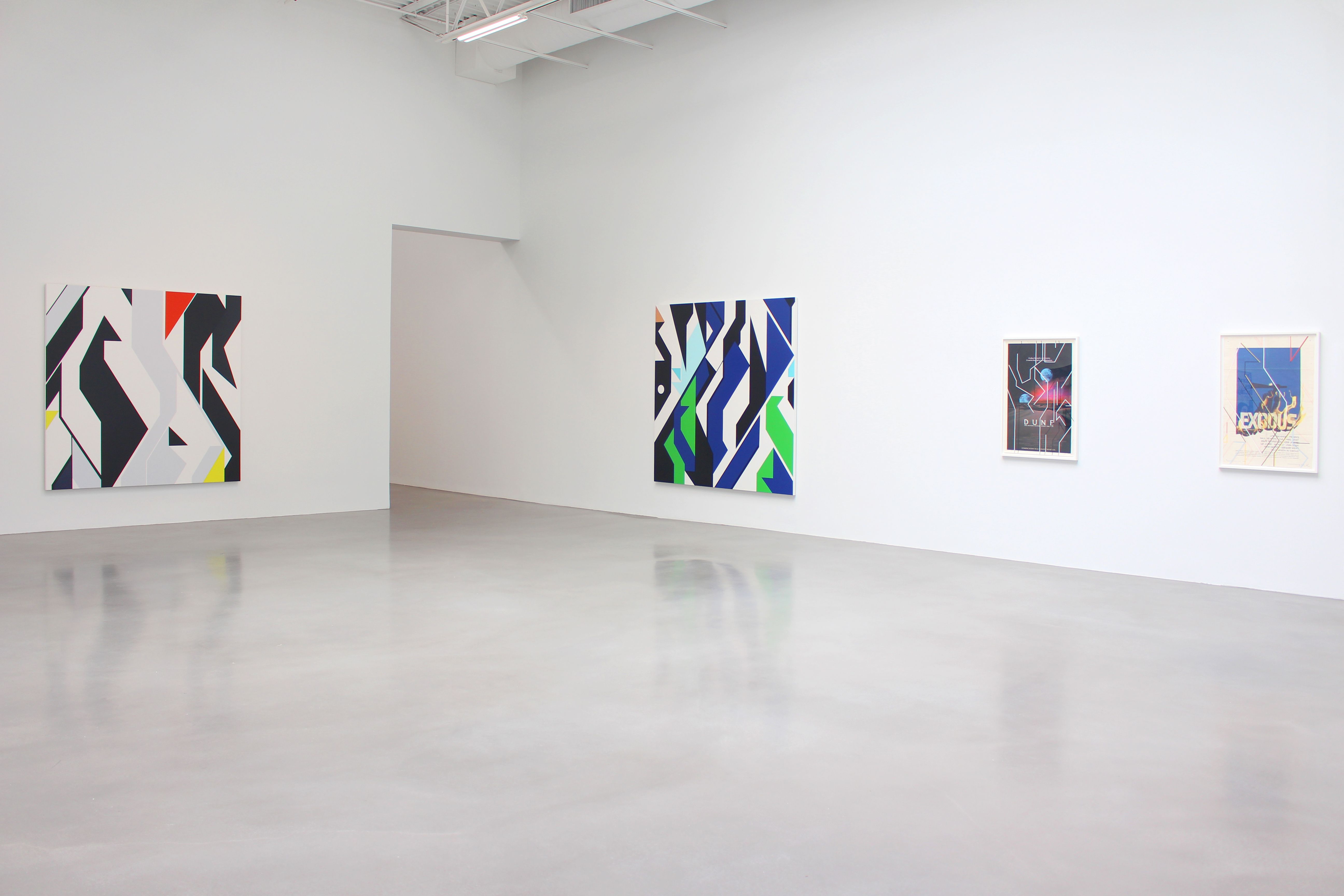 Sarah Morris, Finite and Infinite Games at Petzel, photo 5