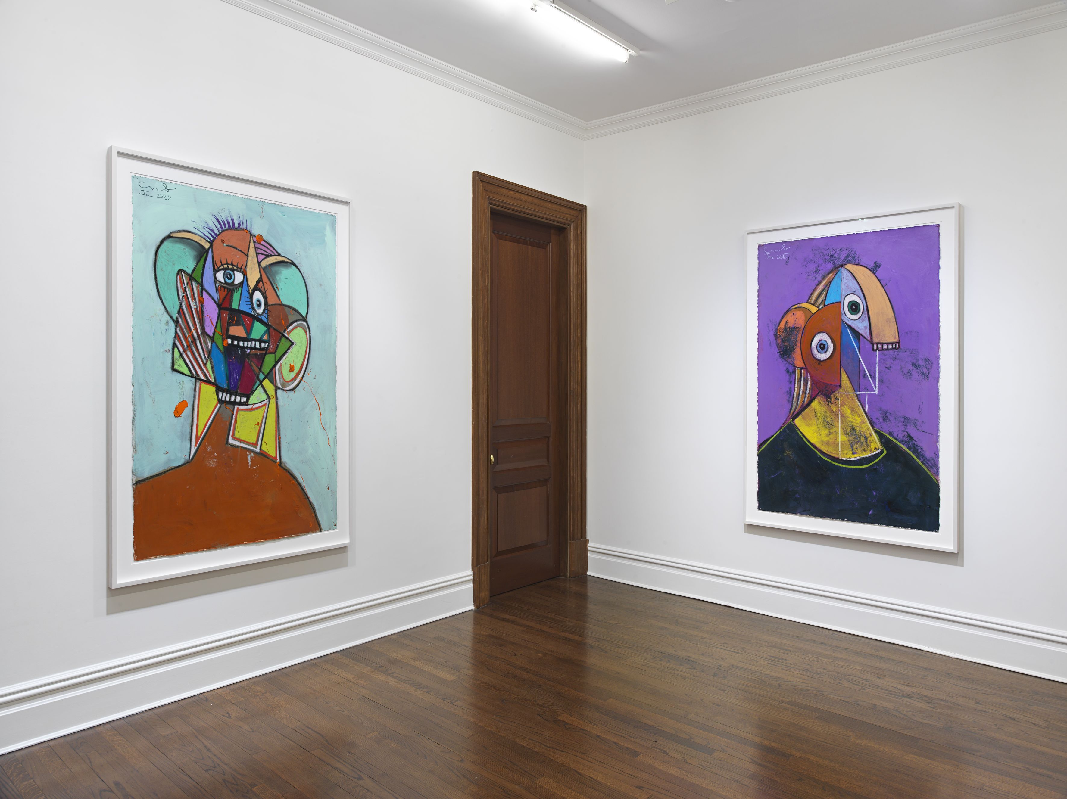 George Condo, Pastels at Sprüth Magers, photo 6
