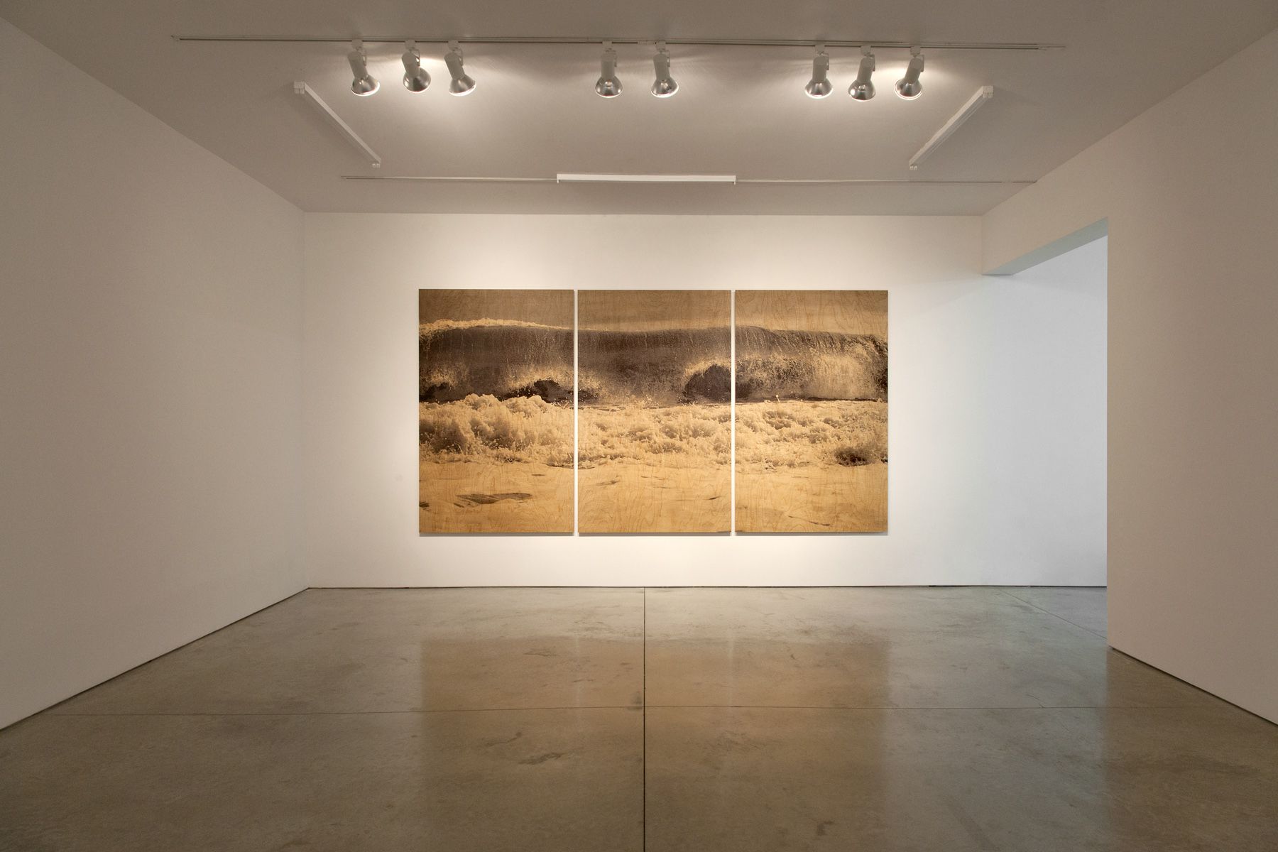 Clifford Ross, Wood Waves at Ryan Lee, photo 2