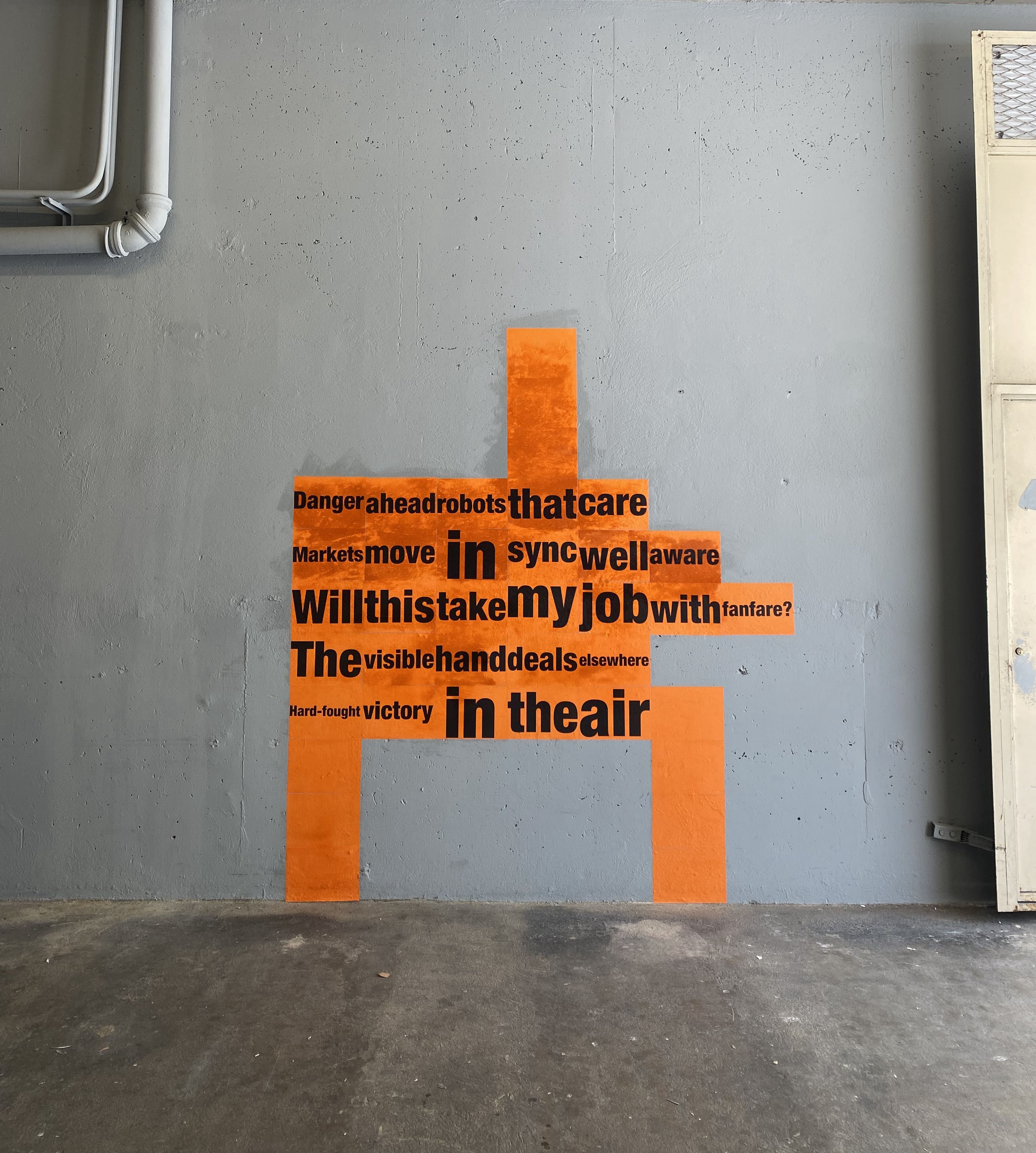 Claude Closky, Walking on a Wire to All Time Low at Laurent Godin, photo 2