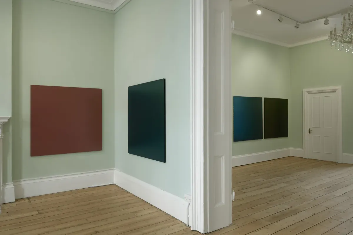 Olivier Mosset, On the Lost Highway at Massimo De Carlo, photo 6