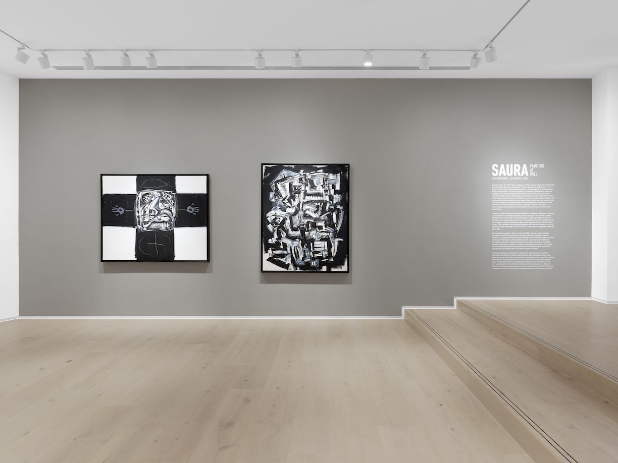 Antonio Saura, Painting at Will at Opera Gallery, photo 10