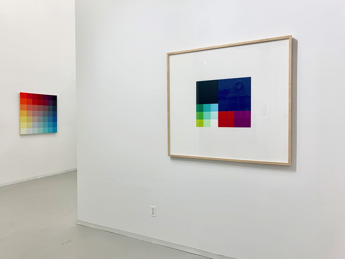Robert Swain, Scaled Color Studies for Monumental Paintings: Selections From Iconic Series Since 1987 at David Richard Gallery, photo 7