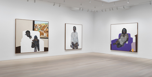 Amoako Boafo, What Could Possibly Go Wrong, If We Tell It Like It Is at Gagosian, photo 7