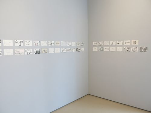 Dan Perjovschi, Back To Back at Lombard Freid Gallery, photo 5