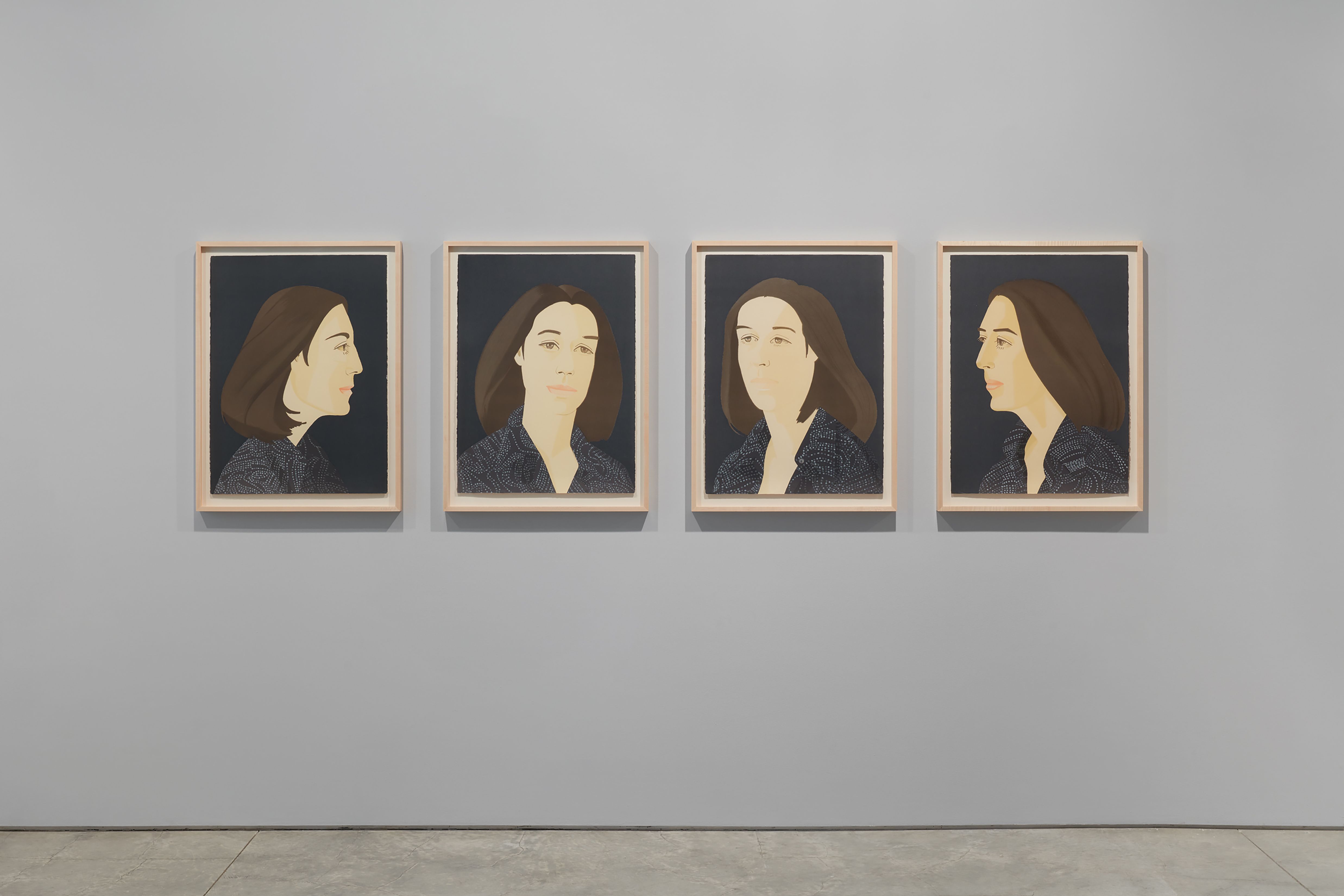 Alex Katz, Portraits at Marlborough, photo 2